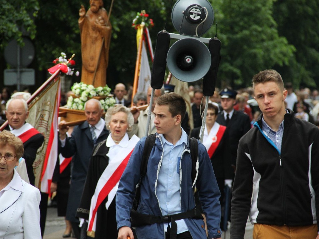 Procesja Bożego Ciała w Chrzanowie 26.05.2016 r.