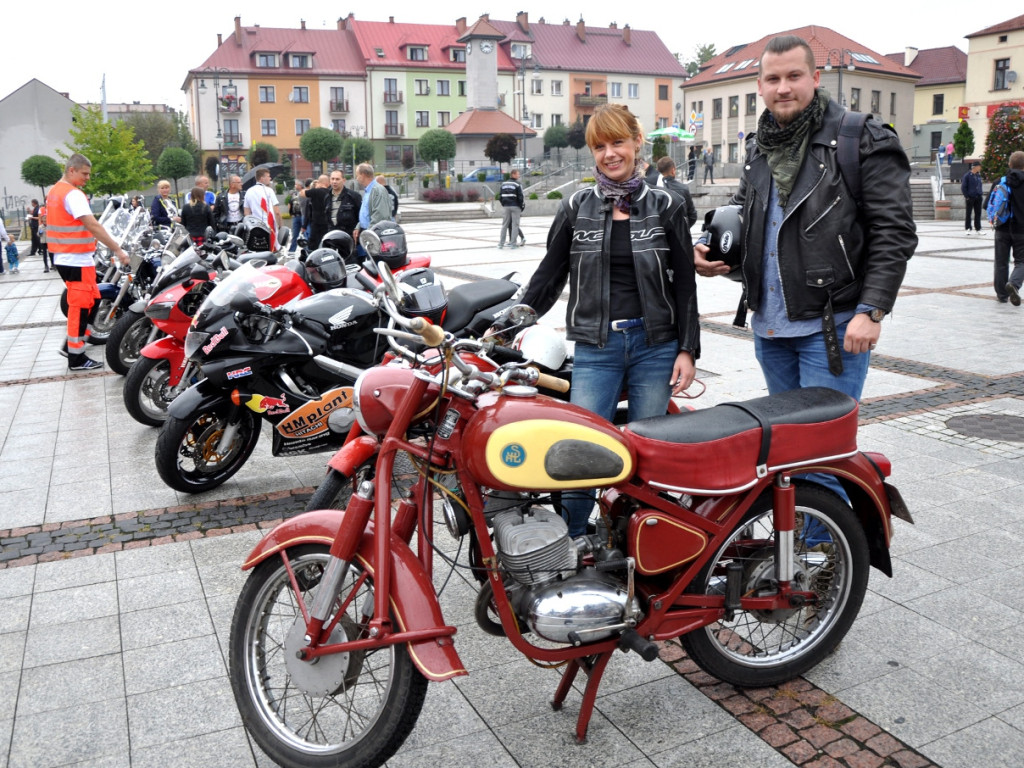 Zlot motocyklowy w Trzebini