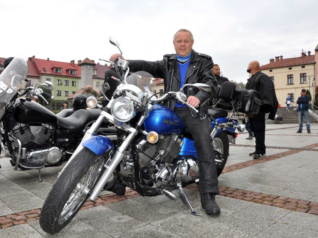 Zlot motocyklowy w Trzebini