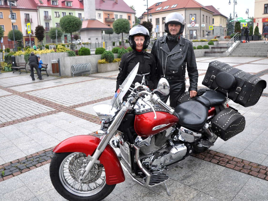 Zlot motocyklowy w Trzebini