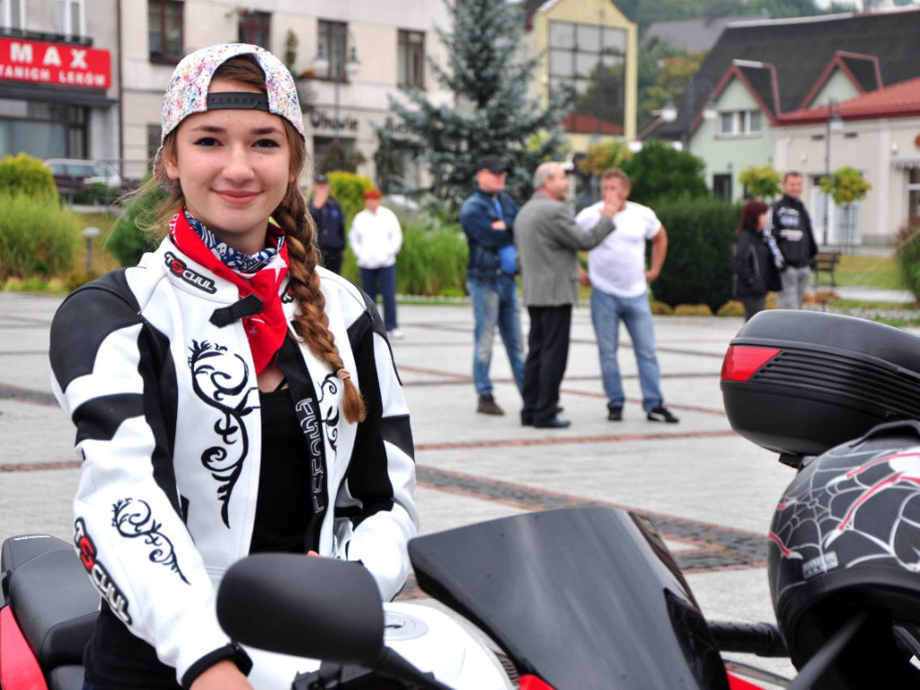 Zlot motocyklowy w Trzebini