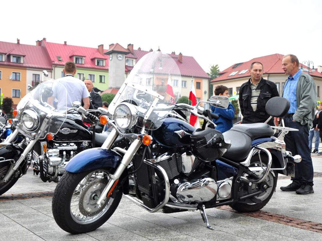 Zlot motocyklowy w Trzebini