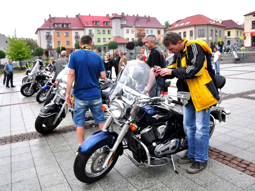 Zlot motocyklowy w Trzebini