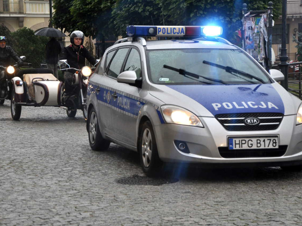 Zlot motocyklowy w Trzebini