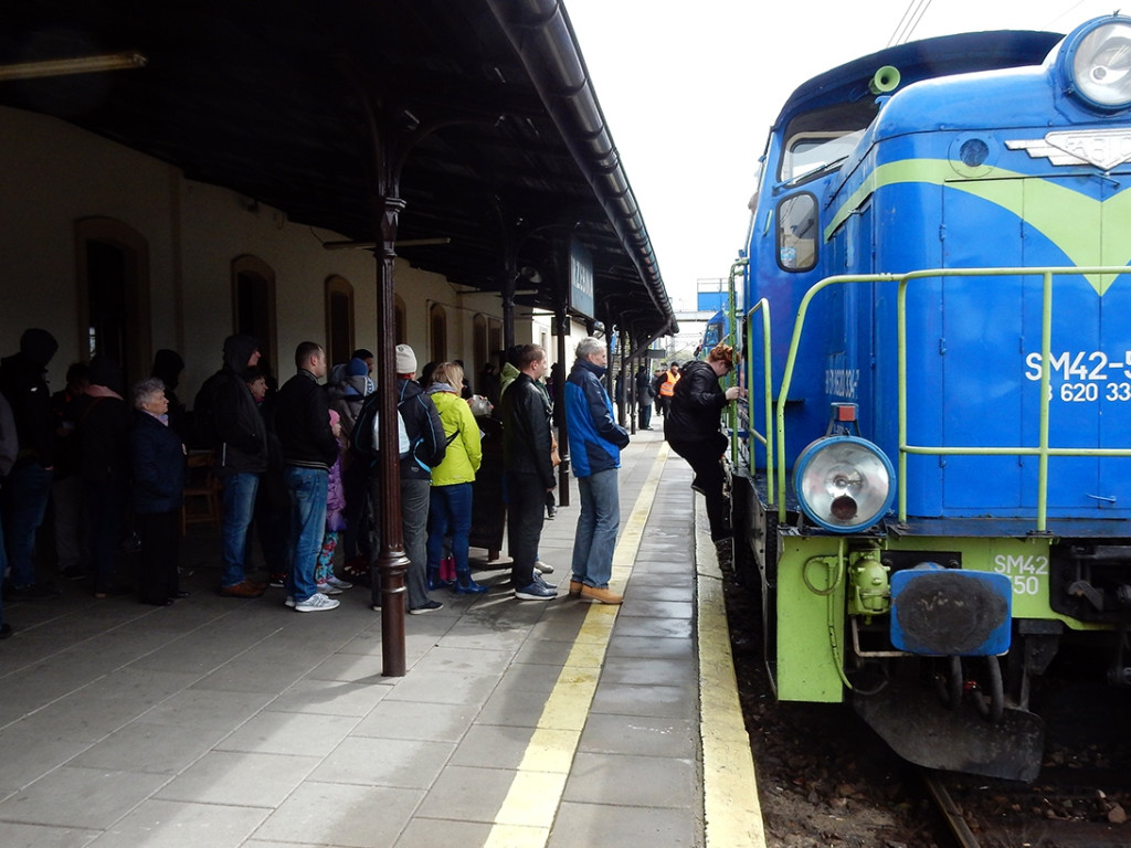 Dzień Techniki Kolejowej w Trzebini 22.04.2017