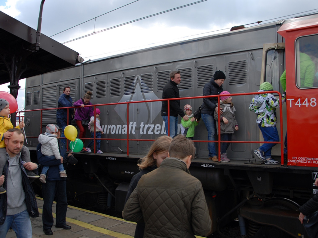 Dzień Techniki Kolejowej w Trzebini 22.04.2017