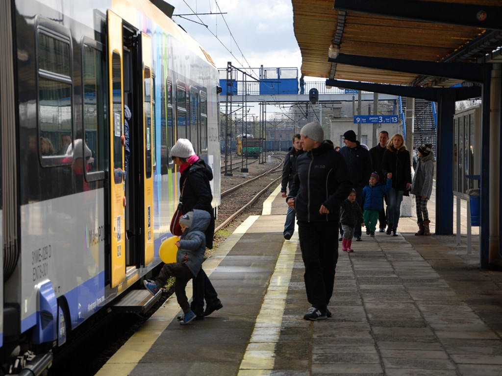 Dzień Techniki Kolejowej w Trzebini 22.04.2017