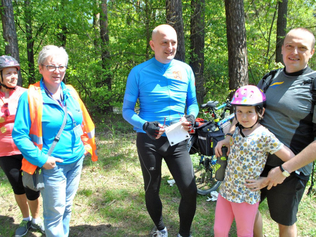 Rajd Rowerowy Kraków - Trzebinia - 14.05.2017 r.