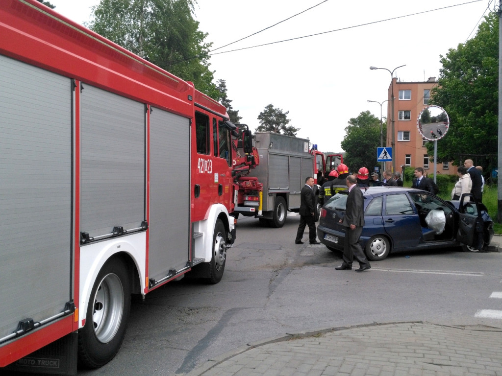 Wypadek w Krystynowie 21.05.2017 r.