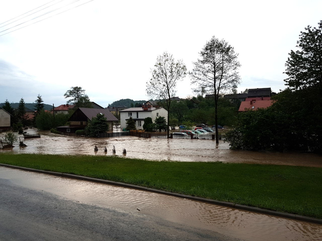 Skutki burzy nad Regulicami - 30.05.2017