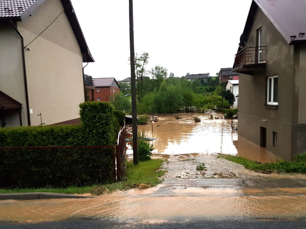 Skutki burzy nad Regulicami - 30.05.2017