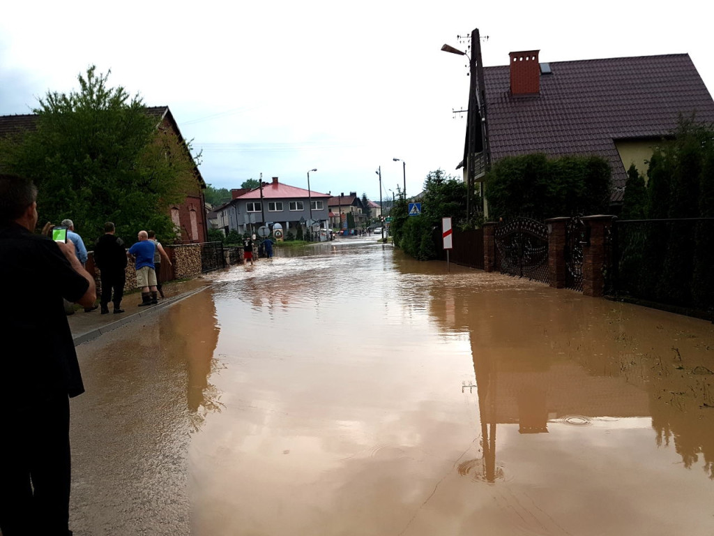 Skutki burzy nad Regulicami - 30.05.2017