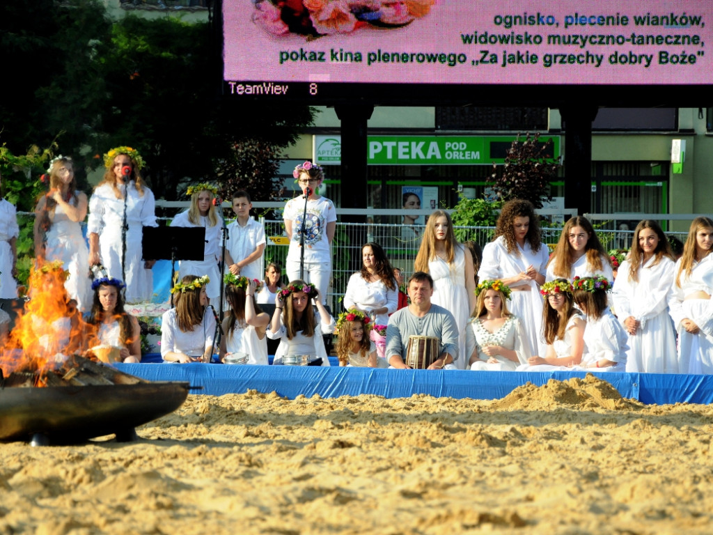 Noc Świętojańska na plaży miejskiej w Chrzanowie – 24.06.2017 r.