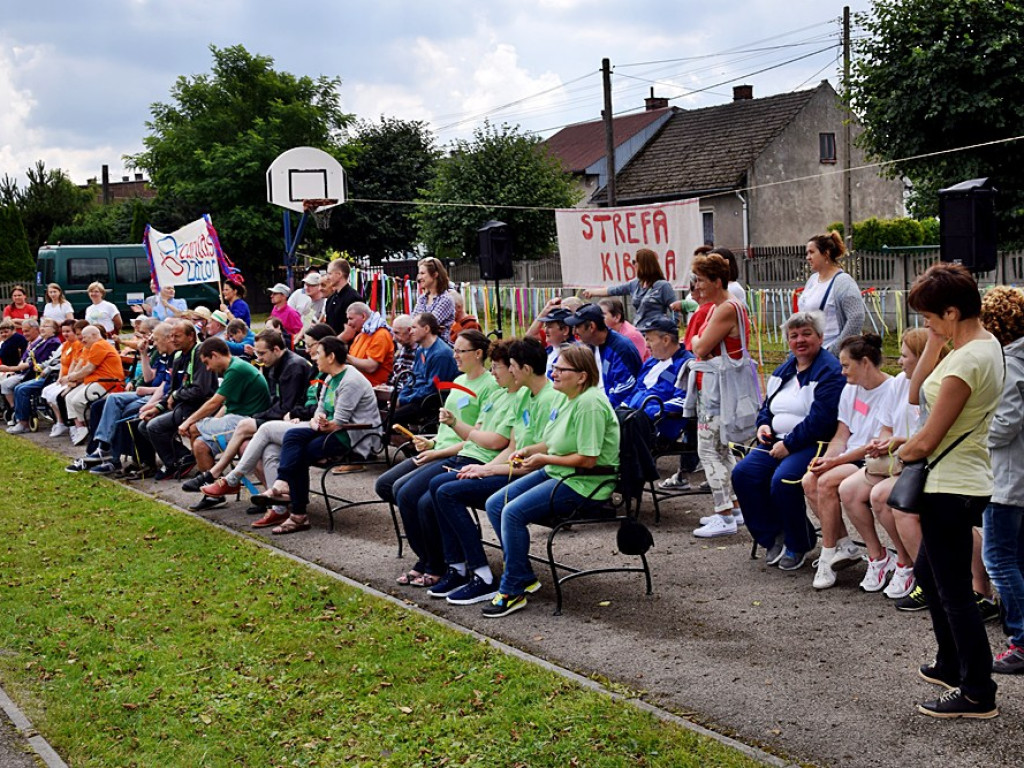 Rozgrywki sportowe Boccia 2017 w Domu Pomocy Społecznej Caritas Archidiecezji Krakowskiej w Zatorze