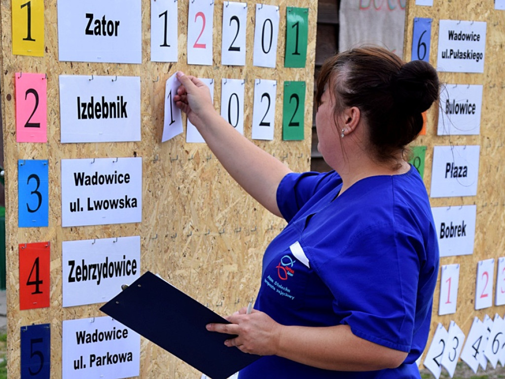 Rozgrywki sportowe Boccia 2017 w Domu Pomocy Społecznej Caritas Archidiecezji Krakowskiej w Zatorze