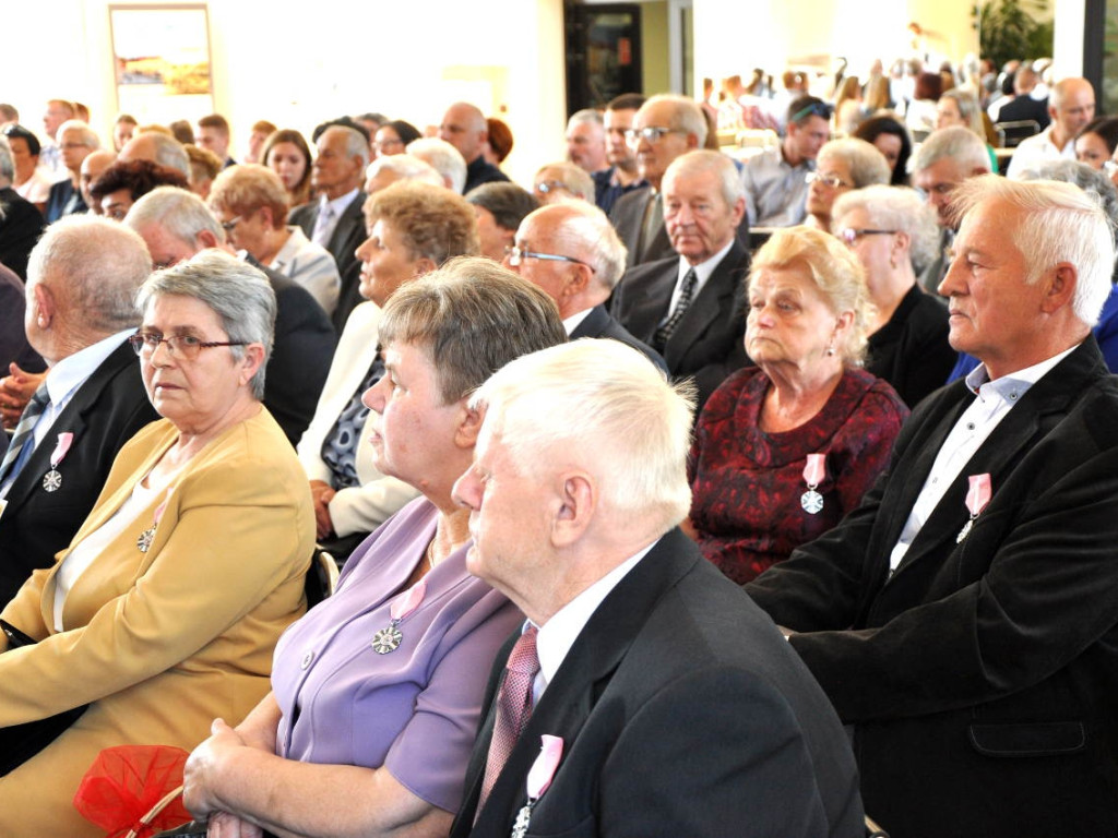 Jubileusz Złotych Godów i Diamentowych Godów w Trzebini 09.09.2017