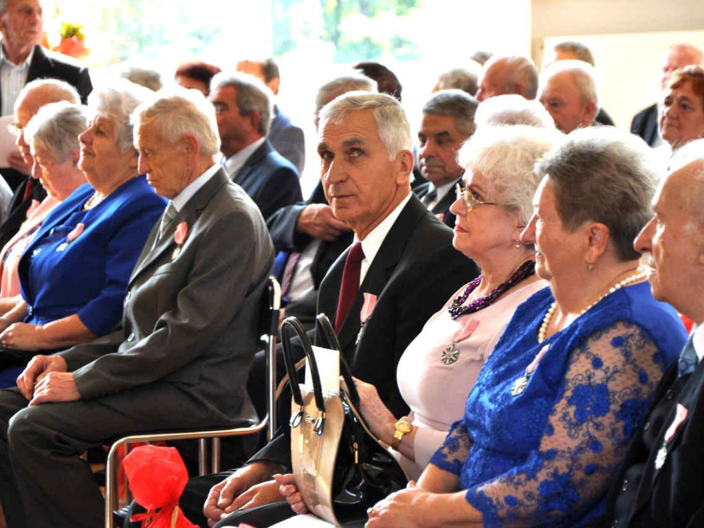 Jubileusz Złotych Godów i Diamentowych Godów w Trzebini 09.09.2017