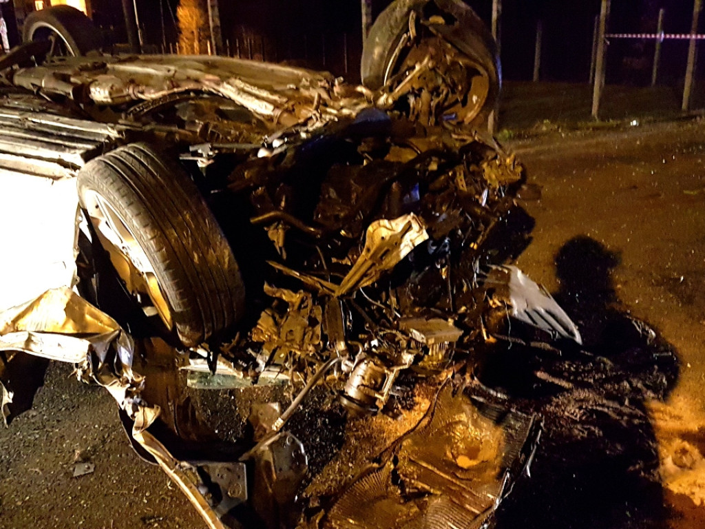 Wypadek na krajówce 10.11.2017 r.