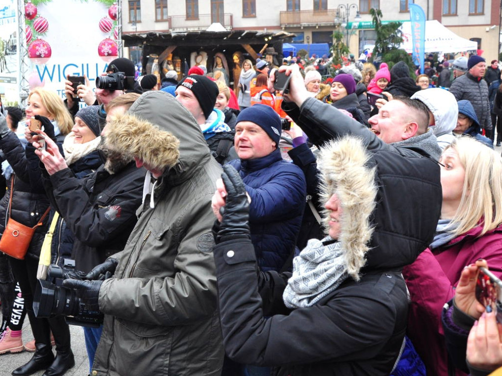 Wigilia na Rynku w Trzebini 16.12.2017