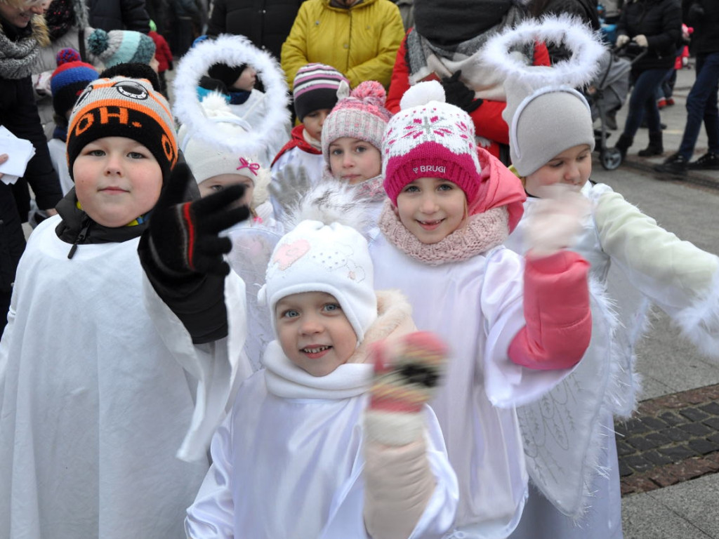 Wigilia na Rynku w Trzebini 16.12.2017