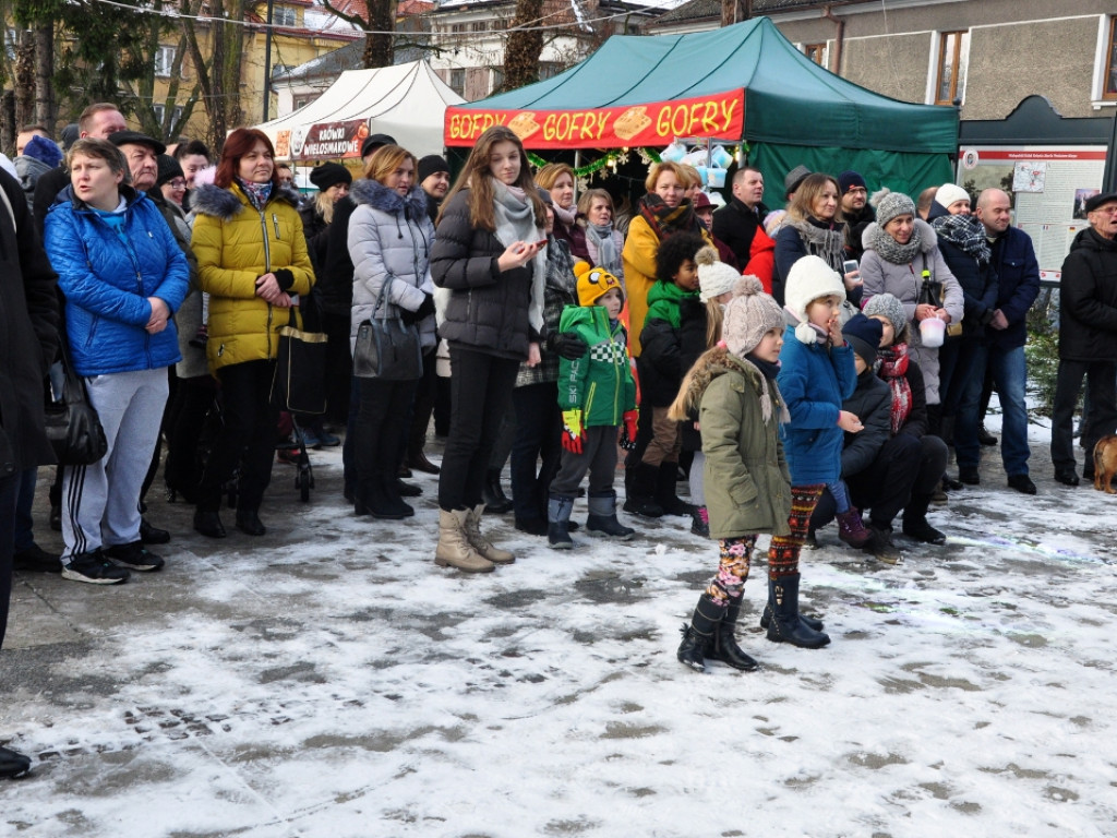 Wigilia na Rynku w Krzeszowicach 17.12.2017 r.