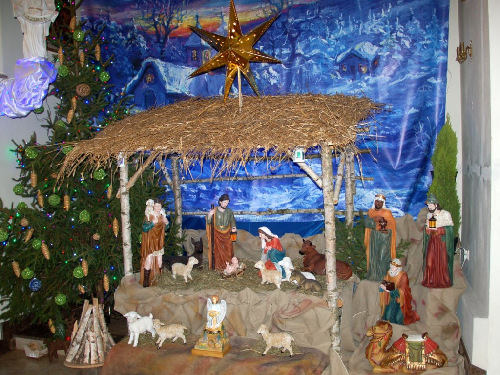 Szopki w chrzanowskich kościołach - 25.12.2017 r.