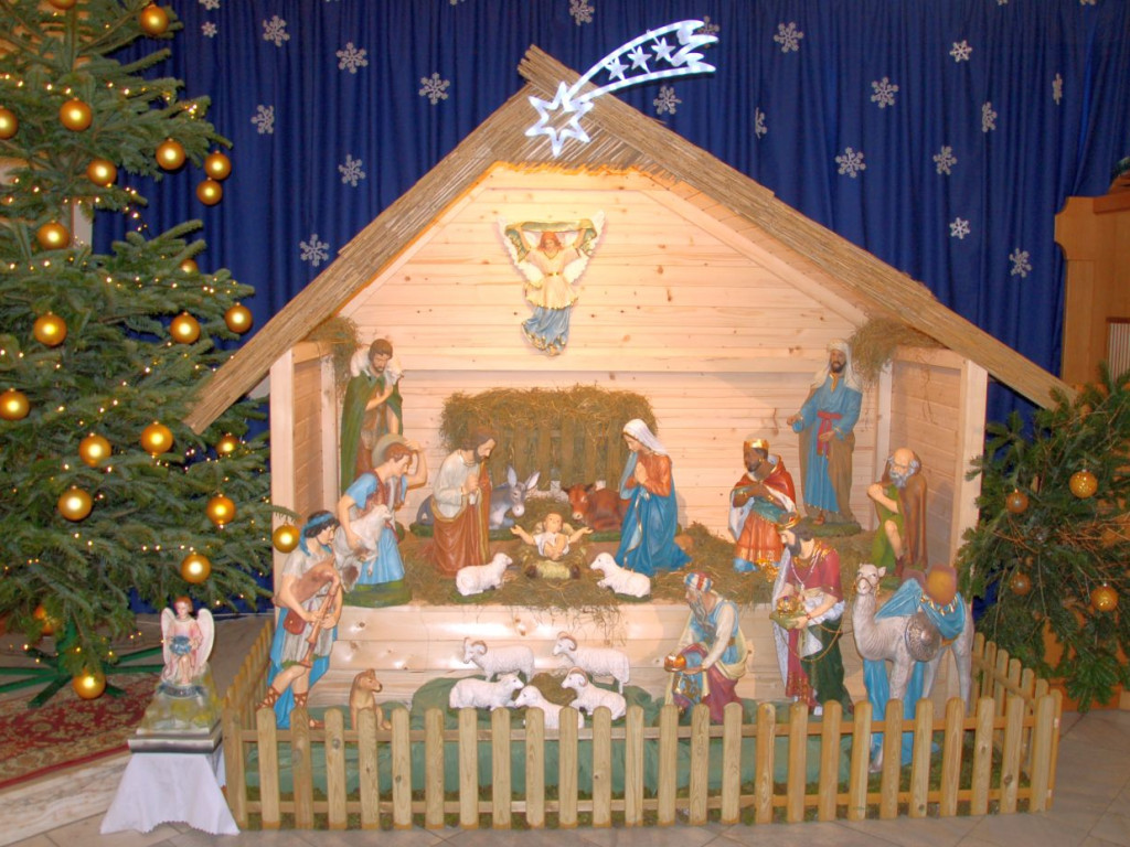 Szopki w chrzanowskich kościołach - 25.12.2017 r.