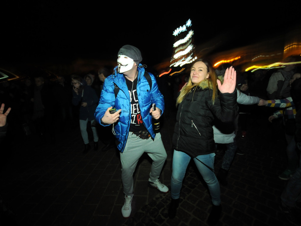 Sylwester 2018 na chrzanowskim Rynku