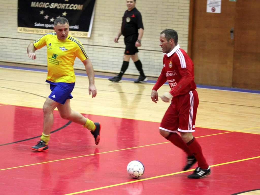 Mecz WOŚP oldbojów Wisły Krakłów i Fabloku Chrzanów - 13.01.2018 r