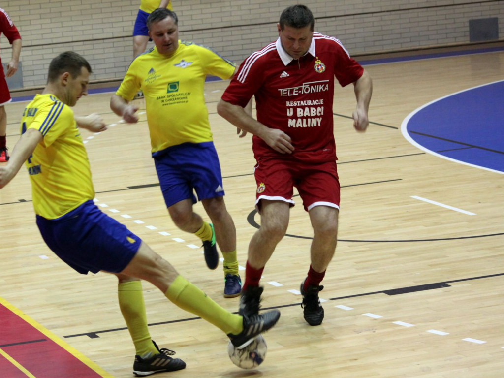 Mecz WOŚP oldbojów Wisły Krakłów i Fabloku Chrzanów - 13.01.2018 r