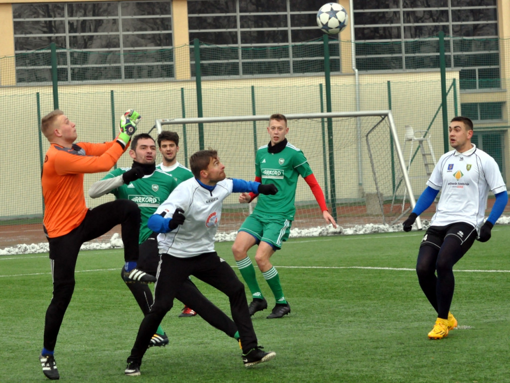 Mecz sparingowy MKS Trzebinia - Rekord Bielsko-Biała - 20.01.2018 r.