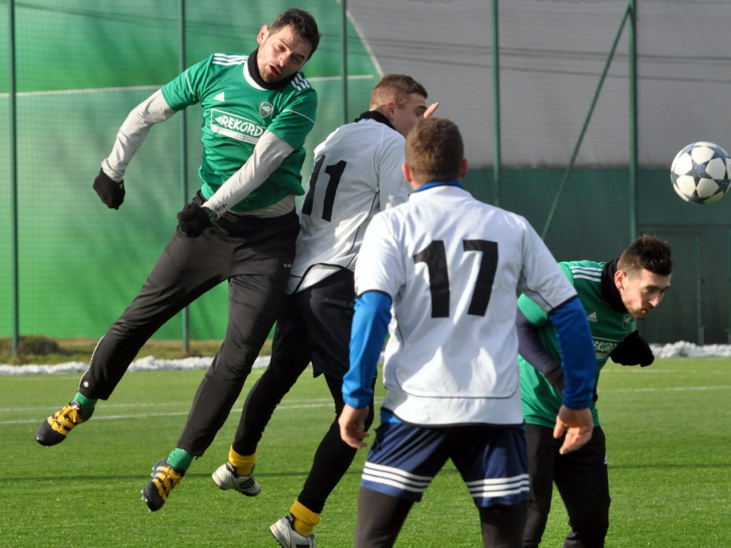 Mecz sparingowy MKS Trzebinia - Rekord Bielsko-Biała - 20.01.2018 r.