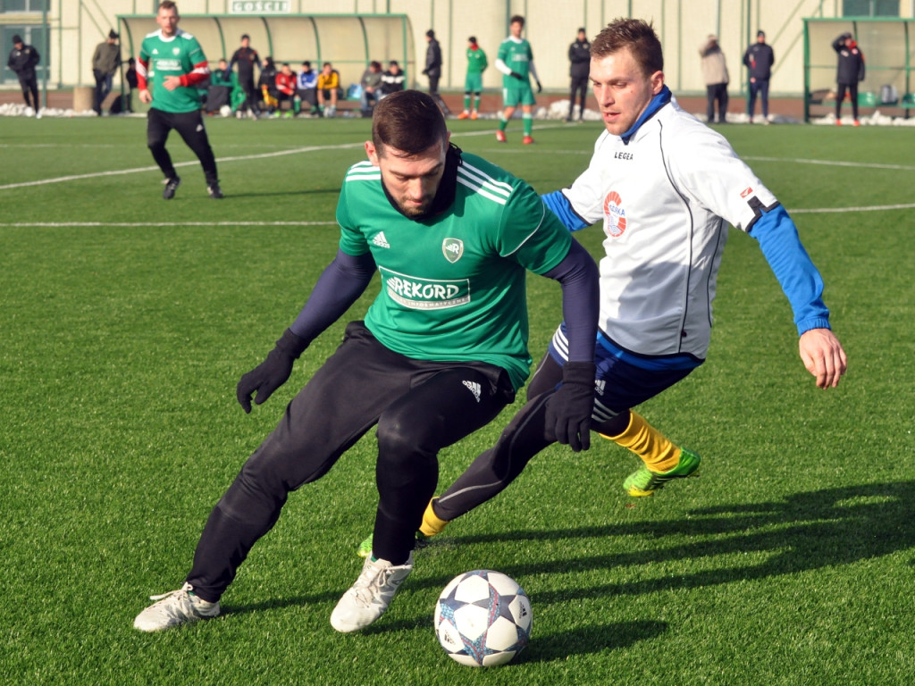 Mecz sparingowy MKS Trzebinia - Rekord Bielsko-Biała - 20.01.2018 r.
