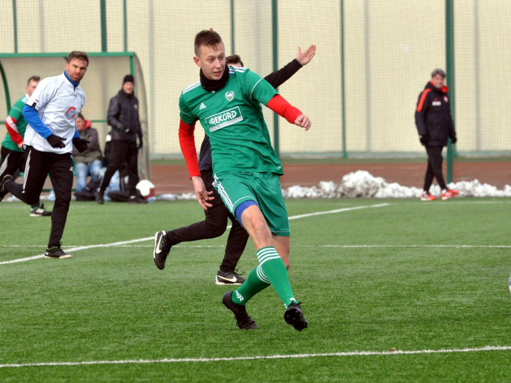 Mecz sparingowy MKS Trzebinia - Rekord Bielsko-Biała - 20.01.2018 r.