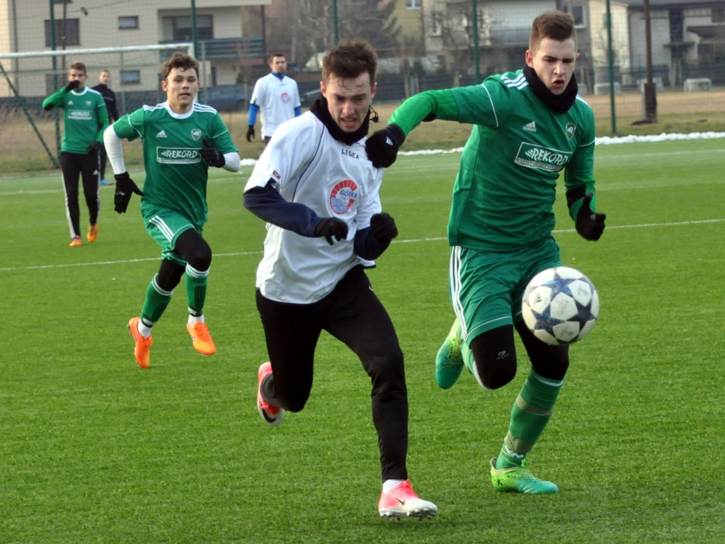 Mecz sparingowy MKS Trzebinia - Rekord Bielsko-Biała - 20.01.2018 r.