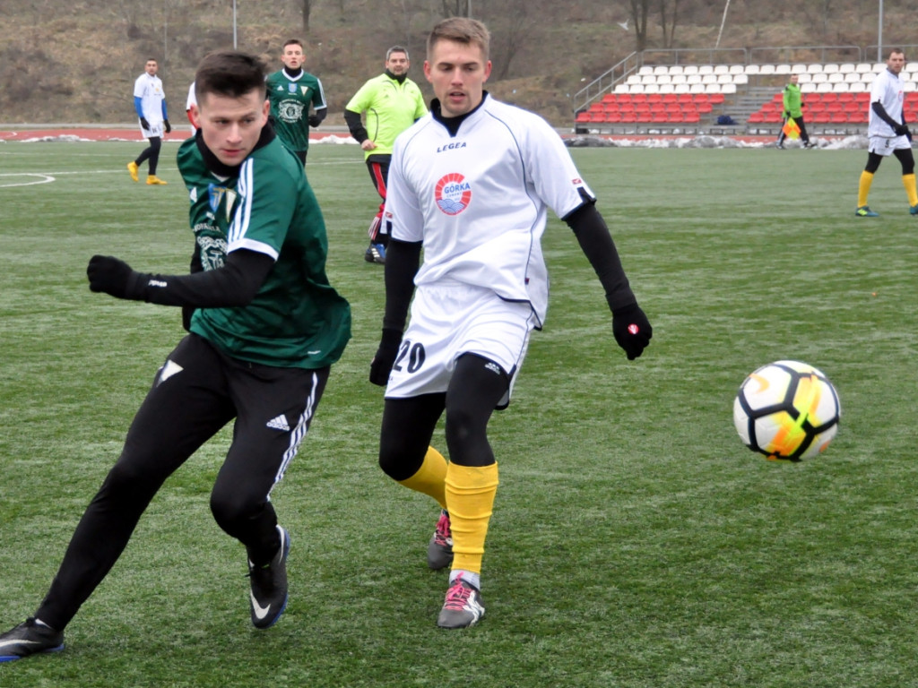 Mecz sparingowy Górnik Wieliczka - MKS Trzebinia - 27.01.2018 r.