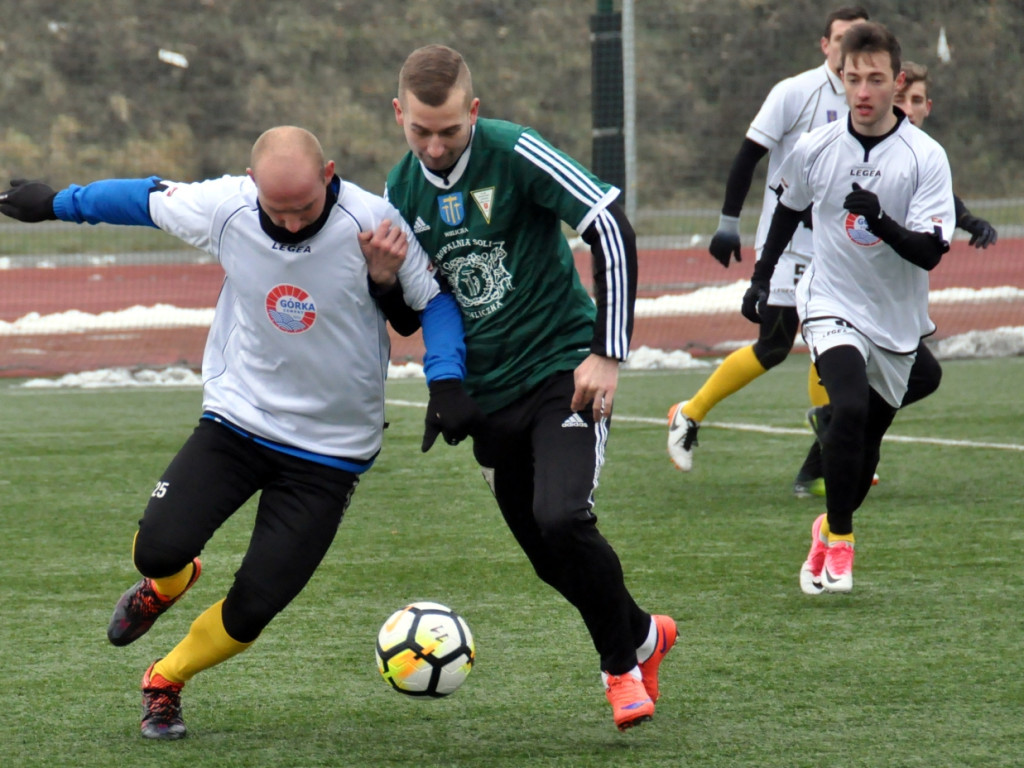 Mecz sparingowy Górnik Wieliczka - MKS Trzebinia - 27.01.2018 r.