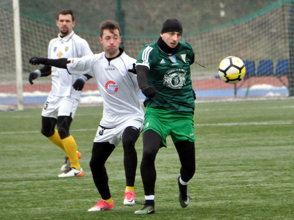 Mecz sparingowy Górnik Wieliczka - MKS Trzebinia - 27.01.2018 r.