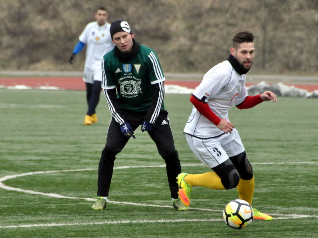 Mecz sparingowy Górnik Wieliczka - MKS Trzebinia - 27.01.2018 r.