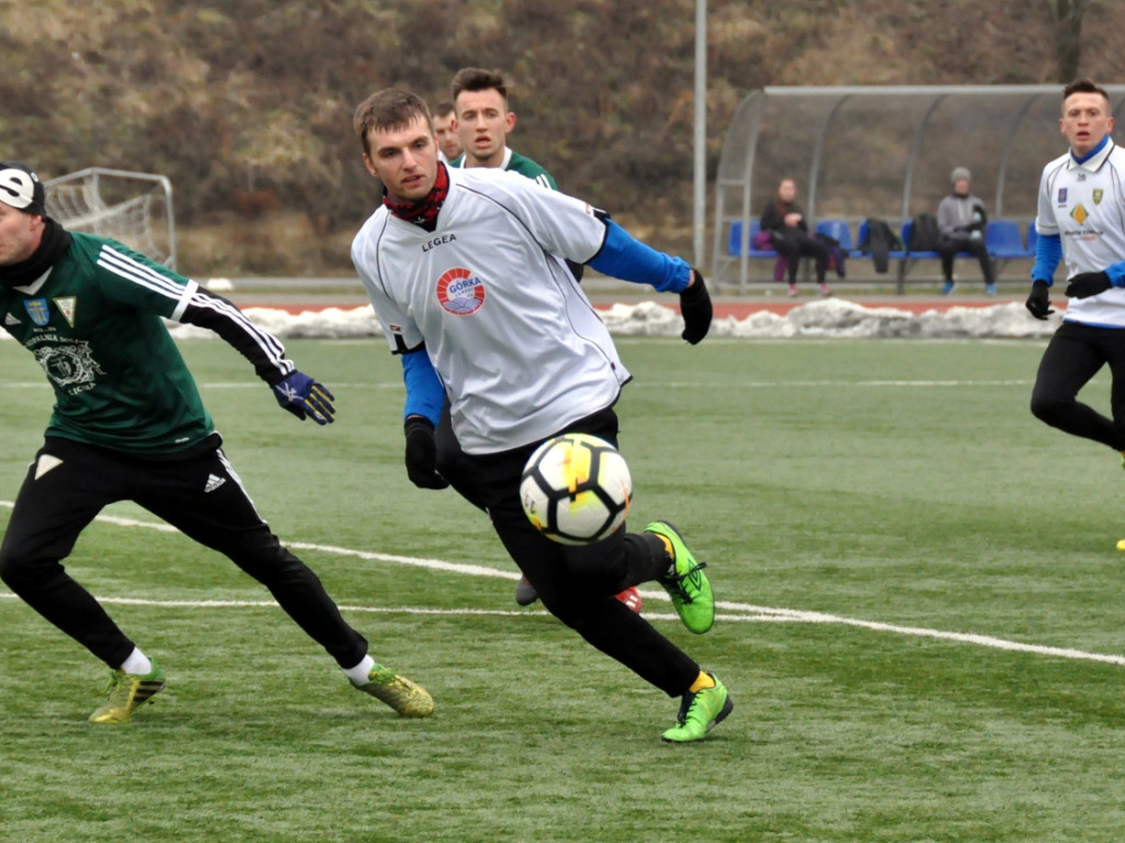 Mecz sparingowy Górnik Wieliczka - MKS Trzebinia - 27.01.2018 r.