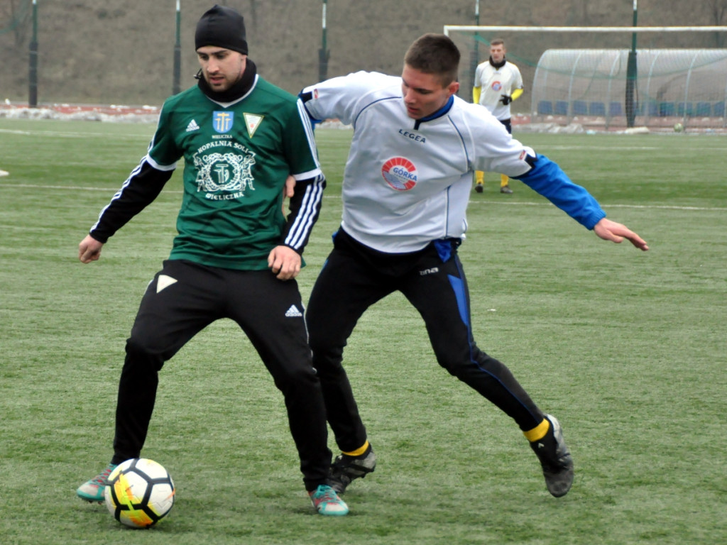 Mecz sparingowy Górnik Wieliczka - MKS Trzebinia - 27.01.2018 r.