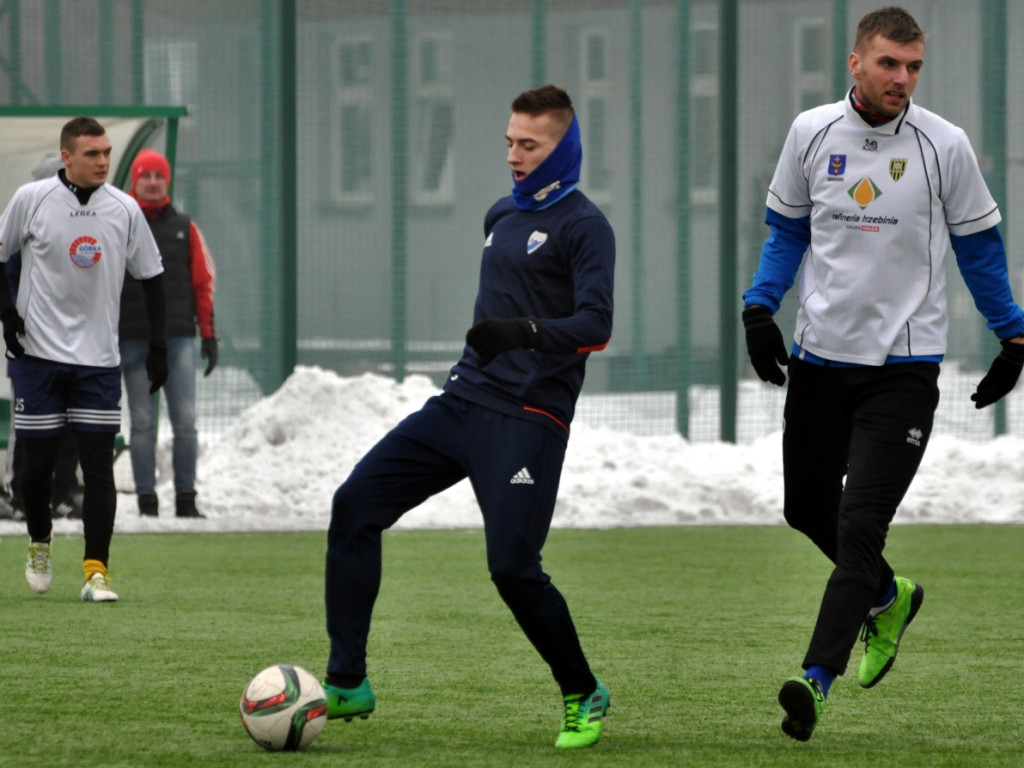 Sparing MKS Trzebinia - Unia Oświęcim - 10.02.2018 r.