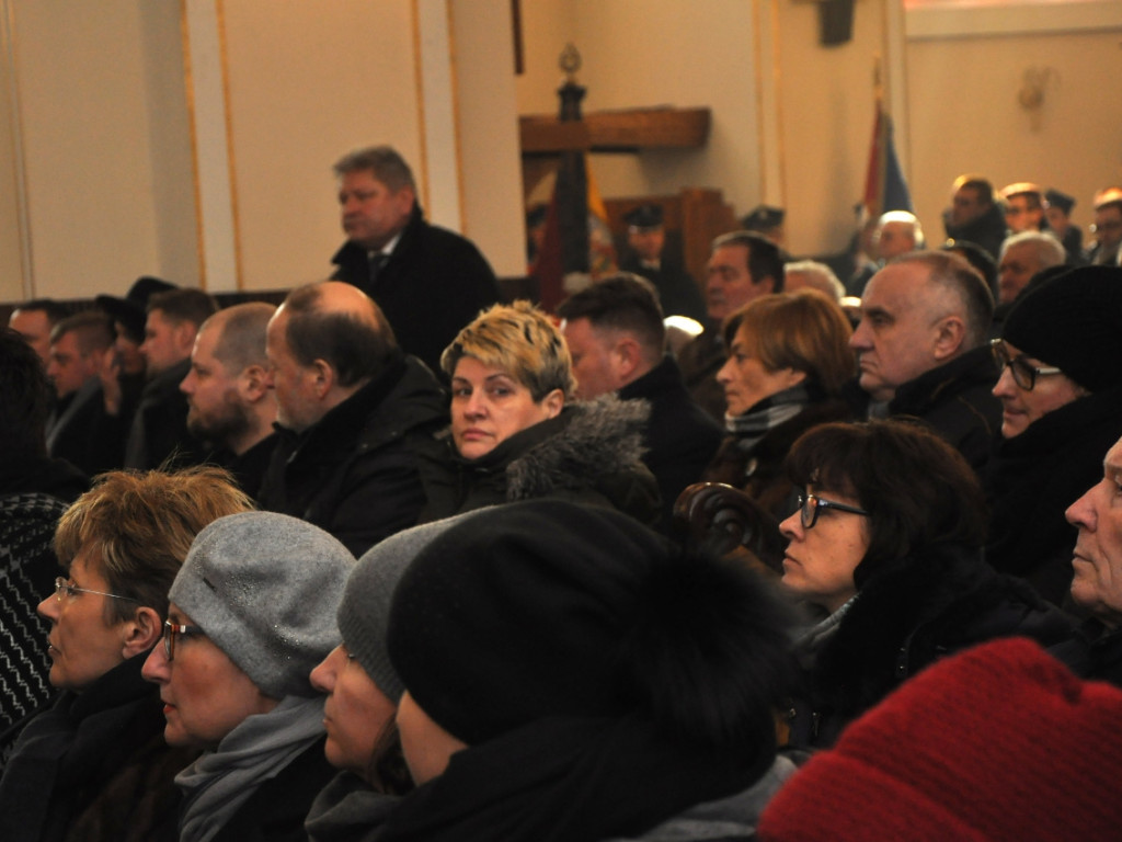 Pogrzeb Adama Adamczyka, burmistrza Trzebini - 1.03.2018 r.