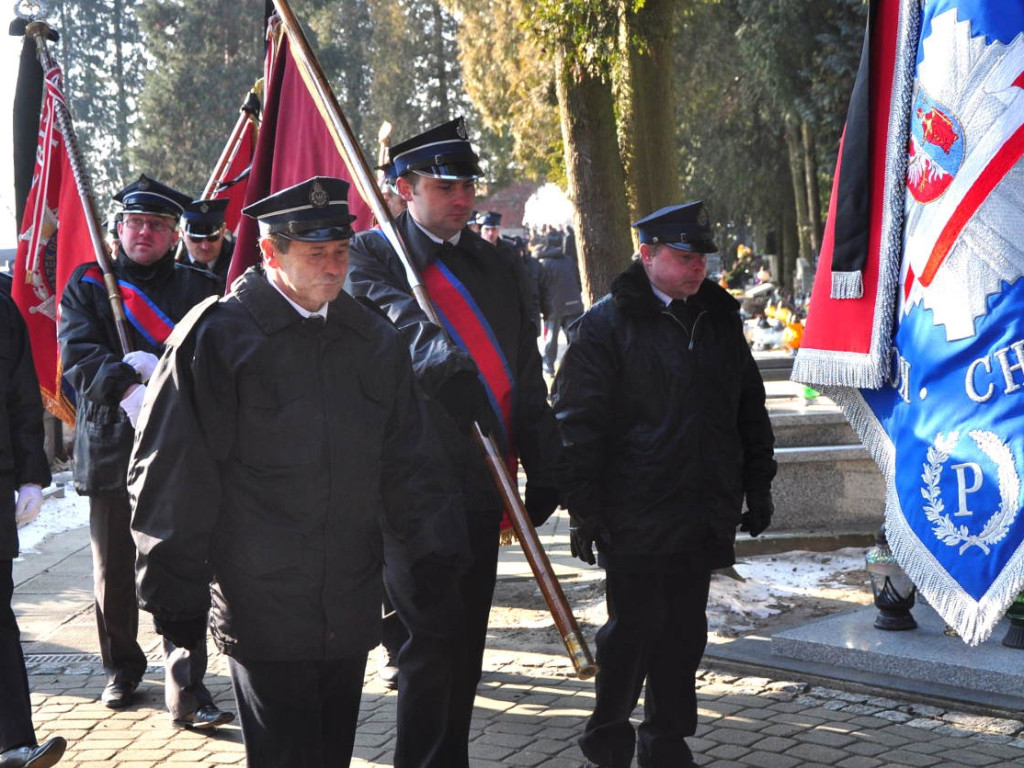 Pogrzeb Adama Adamczyka, burmistrza Trzebini - 1.03.2018 r.
