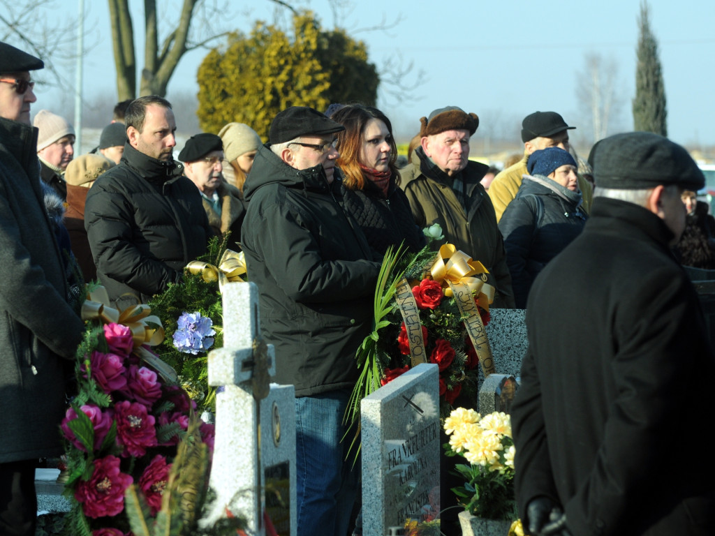 Pogrzeb Adama Adamczyka, burmistrza Trzebini - 1.03.2018 r.