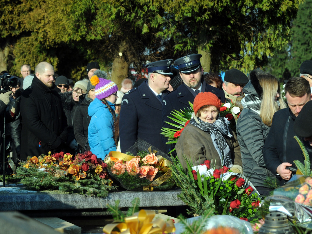 Pogrzeb Adama Adamczyka, burmistrza Trzebini - 1.03.2018 r.