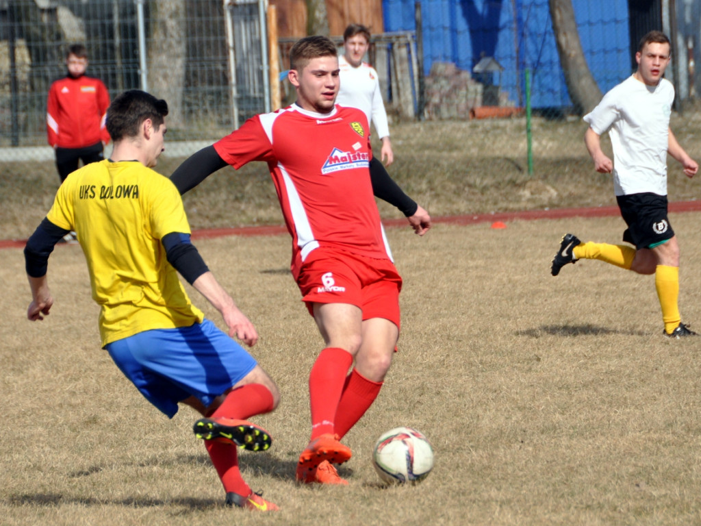 Sparing UKS Dulowa - juniorzy starsi MKS Trzebinia - 10.03.2018 r.