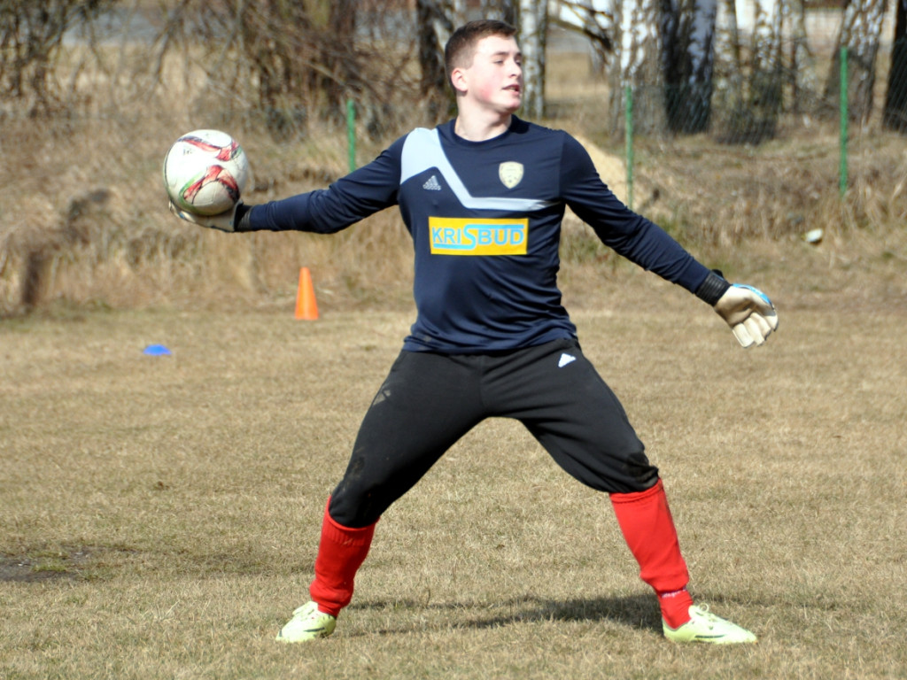 Sparing UKS Dulowa - juniorzy starsi MKS Trzebinia - 10.03.2018 r.