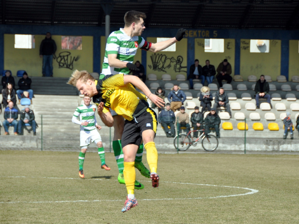 Mecz piłkarskiej III ligi: MKS Trzebinia - Orlęta Radzyń Podlaski - 24.03.2018 r.