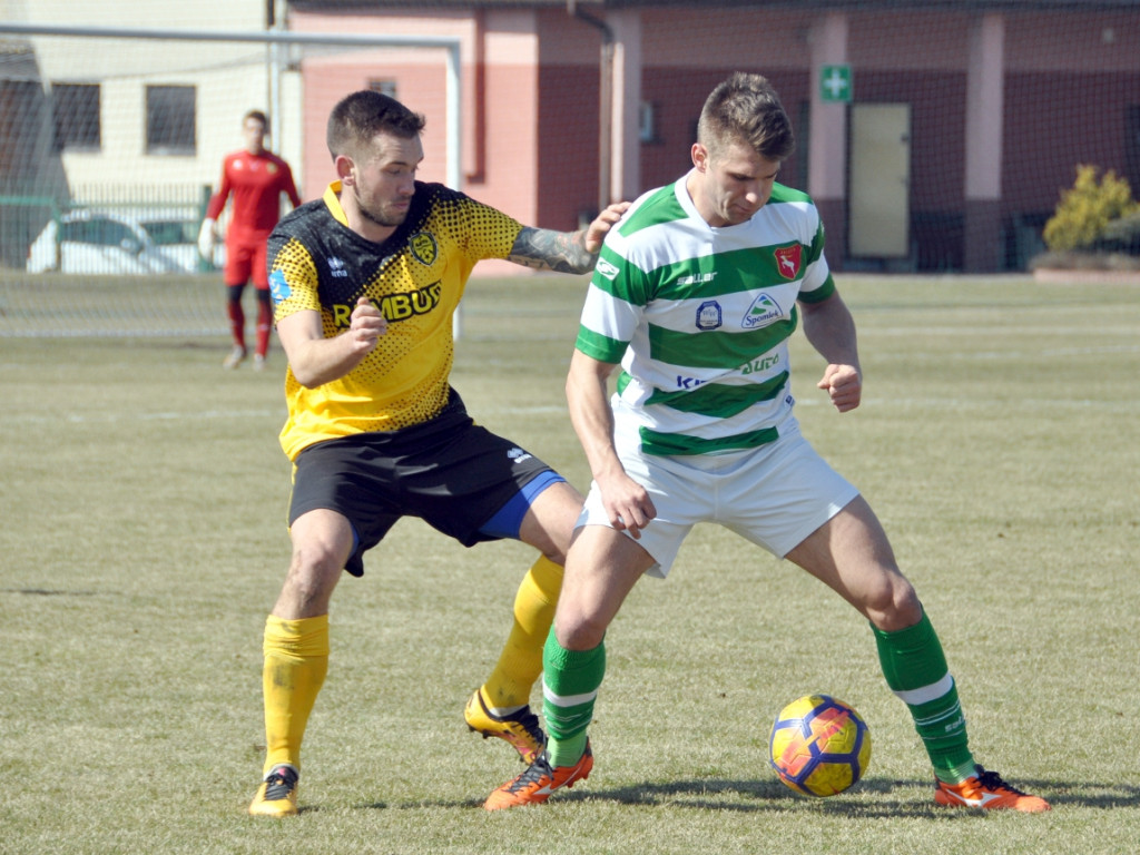 Mecz piłkarskiej III ligi: MKS Trzebinia - Orlęta Radzyń Podlaski - 24.03.2018 r.